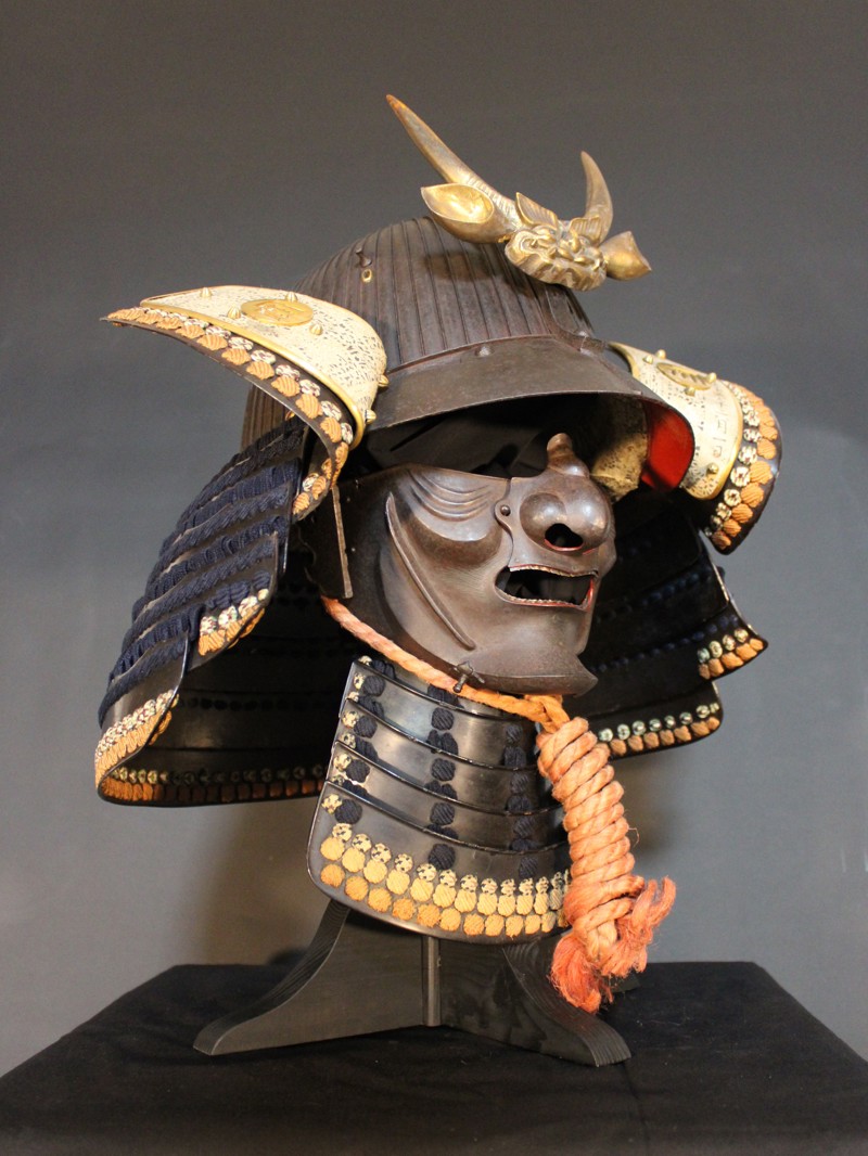 Kabuto - Saotome Ieharu with Ressei Menpo