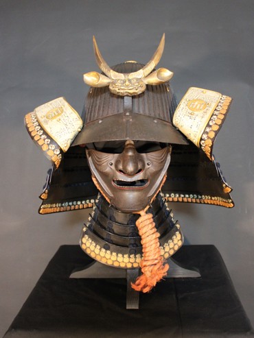 Kabuto - Saotome Ieharu with Ressei Menpo