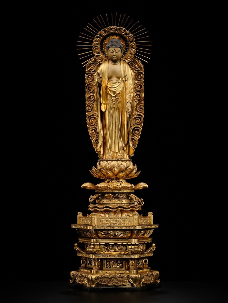 Amida Buddha statue - EDO